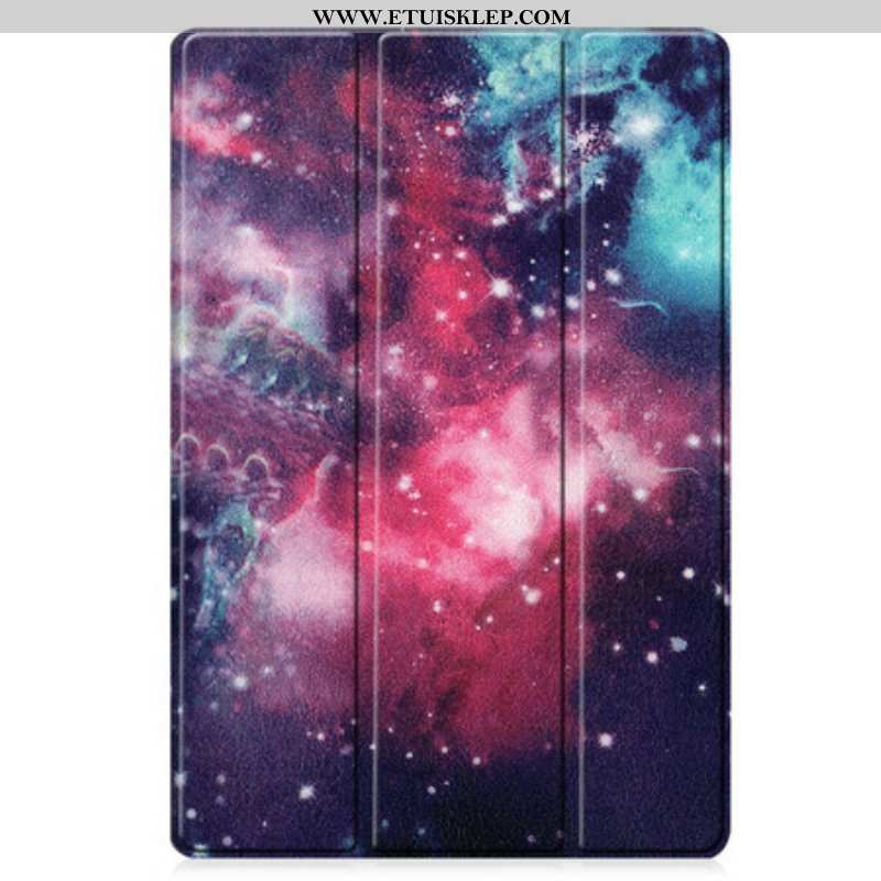 Etui Na Telefon do Samsung Galaxy Tab S7 FE Kosmiczny Uchwyt Na Długopis